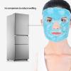 Reusable Gel Beads Face Eye Mask, Hot and Cold Compress Face Cover for Reducing Puffy Dark Circles, Heating Cooling Facial Mask for Fatigue Migraine Stress Relief, Great for Home Face SPA(blue) view 3
