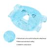Reusable Gel Beads Face Eye Mask, Hot and Cold Compress Face Cover for Reducing Puffy Dark Circles, Heating Cooling Facial Mask for Fatigue Migraine Stress Relief, Great for Home Face SPA(blue) view 4