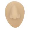 3D Simulated Nose Model, Soft Silicone Nose Model with Clear Structure, Reusable Easy Cleaning Piercing Practice Tool for Beauty Salon, Waterproof Acupuncture Teaching Display Tool view 1