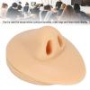 3D Simulated Nose Model, Soft Silicone Nose Model with Clear Structure, Reusable Easy Cleaning Piercing Practice Tool for Beauty Salon, Waterproof Acupuncture Teaching Display Tool view 4