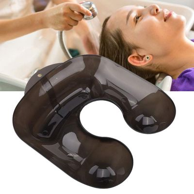 Neck Tray, Salon Neck Tray Neck Tray, Portable Shampoo Bowl Hair Neck Large Beauty Barber Neck Tray Spill Shoulder Perm Container Protector Perm Neck Tray
