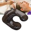 Neck Tray, Salon Neck Tray Neck Tray, Portable Shampoo Bowl Hair Neck Large Beauty Barber Neck Tray Spill Shoulder Perm Container Protector Perm Neck Tray view 1