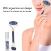 Face Roller Massager, Facial Beauty Massage Roller with Roll On Essential Oil Bottle, Exquisite Face Roller with Ergonomic Arc Design, Jadestone Facial Beauty Roller for Skin Firming Lifting(#2) view 3