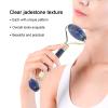 Face Roller Massager, Facial Beauty Massage Roller with Roll On Essential Oil Bottle, Exquisite Face Roller with Ergonomic Arc Design, Jadestone Facial Beauty Roller for Skin Firming Lifting(#2) view 4