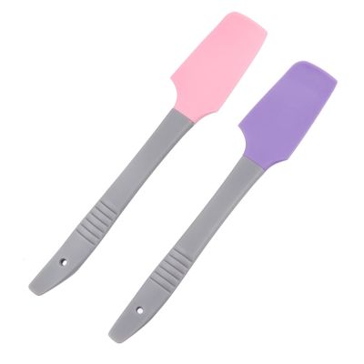 FOMIYES Waxing Sticks Applicator Removal Shovel 2pcs Silicone Spatulas Present