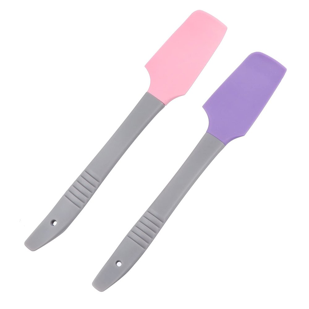FOMIYES Waxing Sticks Applicator Removal Shovel 2pcs Silicone Spatulas Present