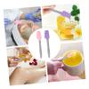 FOMIYES Waxing Sticks Applicator Removal Shovel 2pcs Silicone Spatulas Present view 4
