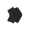 FRCOLOR 3pcs Open Toe Gel Heel Socks for Moisturizing Foot Sleeves for Men Women Breathable Design Washable Heel Protectors for Dry Rough Feet Black view 1