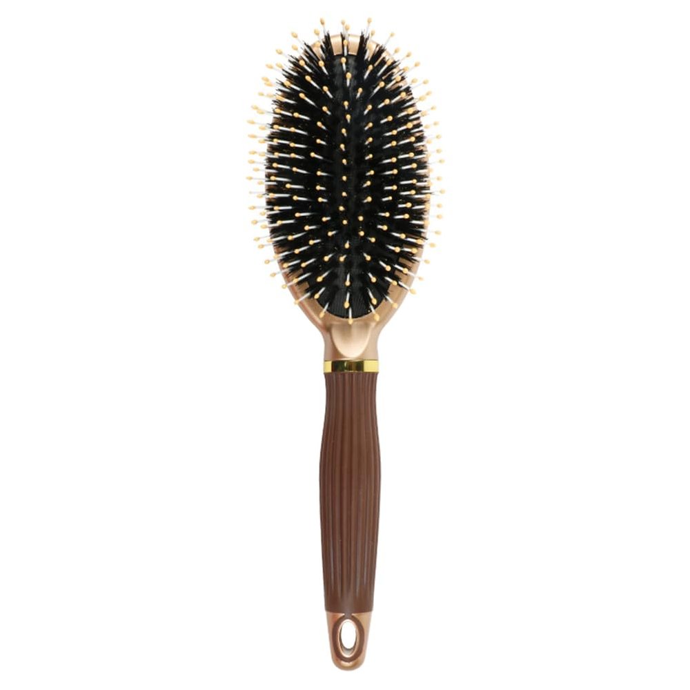 1pc Wooden Hair Brush for Hair Scalp Massager Comb Boar Bristle Paddle Brush Comb