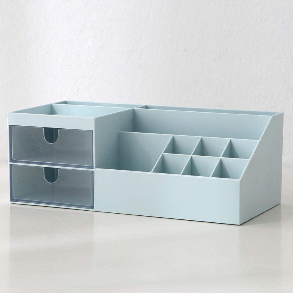 AXTIES Dresser drawer shelf, cosmetic dresser, plastic tabletop makeup lipstick storage box 7145