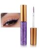 Rosarden Glitter Eyeliner Liquid, Purple Glitter Eyeliner, Long-lasting Waterproof Quick-Drying Metallic Shimmer Glitter Liner, Ultra-Fine Tip Sparkle Eyeliner for Multi Dimensional Eye Makeup view 1