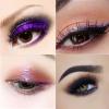 Rosarden Glitter Eyeliner Liquid, Purple Glitter Eyeliner, Long-lasting Waterproof Quick-Drying Metallic Shimmer Glitter Liner, Ultra-Fine Tip Sparkle Eyeliner for Multi Dimensional Eye Makeup view 2
