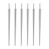 Beautidots 6Pcs Titanium Piercing Taper Insertion Pin for Nose Ear Lip 14G 16G 18G Push in Body Piercing Stretching Assistant Tool for Changing Jewelry view 1