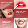 6 Colors Lip Tint Stain Set, Lip Gloss for Women, Mini Liquid Lipstick, Moisturizing Natural Korean Lip Gloss Set, Lip Stain Long Lasting Waterproof, Non-Stick Cup, High Pigment, Lip Makeup view 4