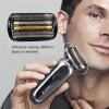 92B&rau+n All 2023 Version Series 9 Electric Razors 9290cc, 9291cc, 9370cc, 9293s, 9385cc, 9390cc, 9330s, 9296cc Black view 3