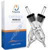 NAQASE Tattoo Cartridge Needles 1005RL 20Pcs 10# 0.30mm Round Liner view 1