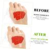 MERRYHAPY 200 Pcs Hand Makeup Mixing Palette Stickers Disposable Adhesive Blank Makeup for Artists view 3