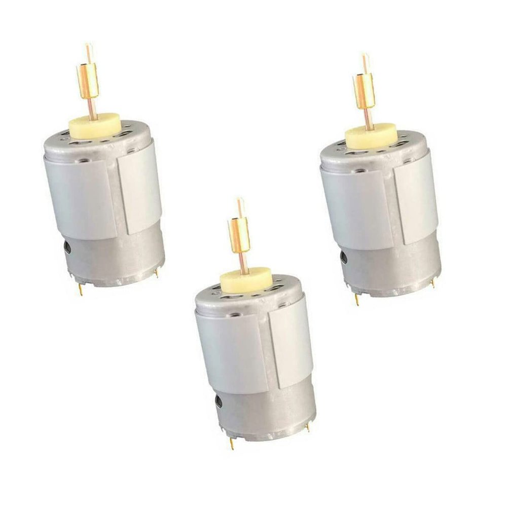 3PCS DC 3.6V Rotary Motor 7200 RPM Fit For Wahl 8504 1919 Hair Clippers Upgrade-Part