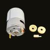 3PCS DC 3.6V Rotary Motor 7200 RPM Fit For Wahl 8504 1919 Hair Clippers Upgrade-Part view 2