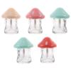10Pcs Empty Lip Gloss Tubes, Mushroom-Shaped Cute Clear Lip Gloss Containers Refillable Transparent Lip Balm Container, Lip Gloss Bottle Tube Vials for Lipstick Samples Liquid Cosmetics view 1