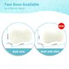 Sunlit Bath Jello Gel Bath Pillows, Lumbar Pillow for Bathtub, Back Support Pillow, Gel Pillow with Non-Slip Suction Cups for Lumbar, Back Rest Support, Fits Curved or Straight Back Tubs, White view 4