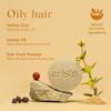 Arista Shampoo Bar with Yellow Clay, Sidr Fruit Powder & Jojoba - For Oily Hair | Sulfate-Free, Vegan & Paraben-Free Travel Shampoo view 2