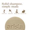 Arista Normal Hair Shampoo Bar | Sulfate-Free, Shikakai & Argan Oil Solid Shampoo Puck | Eco-Friendly, Vegan view 3