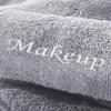 Cosy Family 10 Pack Makeup Remover Wash Cloths - Soft Microfiber Fingertip Facial Cleansing Cloths for Hand and Make Up, 12 x 12 in, Grey view 2