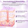 nbc BeautiLab 24 PCS Foot Soak, Pedicure Kit Foot Soak Set With Bubble Salt, Sugar Scrub, Massage Mask, Massage Lotion In a Box 4 Step Foot Spa Kit For Dry Cracked Feet, Tired Feet, 6 Set Lavender view 4