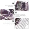 Abaodam Women Hair Comb Delicate Crystal Hair Accessories Side Comb for Weddings Parties Special Occasions Elegant Design 3 Inches view 4