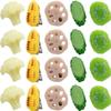Beaupretty 20pcs Cute Fruit and Vegetable Hair Clips Lightweight Hairpins for Women Adorable Design for Long and Hair for Daily Wear and Accessories view 1