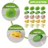 Beaupretty 20pcs Cute Fruit and Vegetable Hair Clips Lightweight Hairpins for Women Adorable Design for Long and Hair for Daily Wear and Accessories view 2