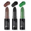 FREEORR 3 Colors Black Brown Green Face Body Paint Stick, Eye Black Baseball Sticks Camo Face Paint for Baseball/Football/Halloween/CS/Hunting/SFX Makeup Cream Face& Body Paint Easy to Blend- view 1