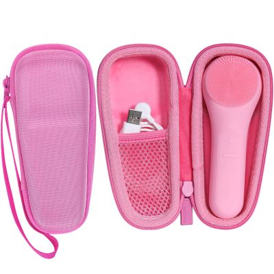 co2CREA Hard Carrying Case Compatible with NgraCoola CLIE 2 1 Sonic Facial Cleansing Brush (Pink)
