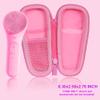co2CREA Hard Carrying Case Compatible with NgraCoola CLIE 2 1 Sonic Facial Cleansing Brush (Pink) view 4