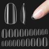 beetles Gel Polish Nail Set 20 Colors Fantasyland Collection with 500 Pcs Pre Shaped Short Oval Clear Full Cover False Nails view 2