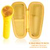 co2CREA Hard Carrying Case Compatible with NgraCoola CLIE 2 1 Sonic Facial Cleansing Brush (Yellow) view 3