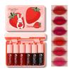 Eakroo 6 Colors Lip Tint Stain Mini Liquid Lipstick, Lip Gloss for Women, Blush for Cheeks, Lip Stain Long Lasting Waterproof, Lip Makeup, Cute Stuff, Non-Stick Cup, High Pigment, Vivid Color view 1