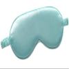 Silk Sleep Eye Masks for Women Soft Eye Cover Eyeshade for Night Sleeping with Elastic Strap Mint view 1
