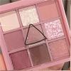 Kayswang 9 colors glitter eyeshadow palette makeup palette matte high pigment color cream texture natural eye shadow powder eye shadow palette in autumn and winter long lasting & waterproof (rose) view 1