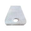 Square/Round/Trapezoidal Head Lash Bed Cushion Memory Foam,Spa Bed Mattress Topper,Plush Pad for Massage Table,with Face Breathing Hole & Elastic Straps,Soft Comfortable,Grey 5cm,R 60x180cm view 1