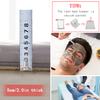Square/Round/Trapezoidal Head Lash Bed Cushion Memory Foam,Spa Bed Mattress Topper,Plush Pad for Massage Table,with Face Breathing Hole & Elastic Straps,Soft Comfortable,Grey 5cm,R 60x180cm view 4