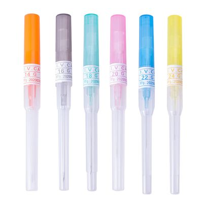 50pcs Catheter Piercing Needles 22g Piercing Hollow Needles IV Needles With Catheter Body Piercings Kit For Ear Nose Lip Tongue Belly Navel Nipple Disposable Sterile Tattoo Tool (22G/0.7mm)