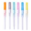 50pcs Catheter Piercing Needles 22g Piercing Hollow Needles IV Needles With Catheter Body Piercings Kit For Ear Nose Lip Tongue Belly Navel Nipple Disposable Sterile Tattoo Tool (22G/0.7mm) view 1