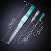 50pcs Catheter Piercing Needles 18g Piercing Hollow Needles IV Needles With Catheter Body Piercings Kit For Ear Nose Lip Tongue Belly Navel Nipple Disposable Sterile Tattoo Tool (18G/1mm) view 2