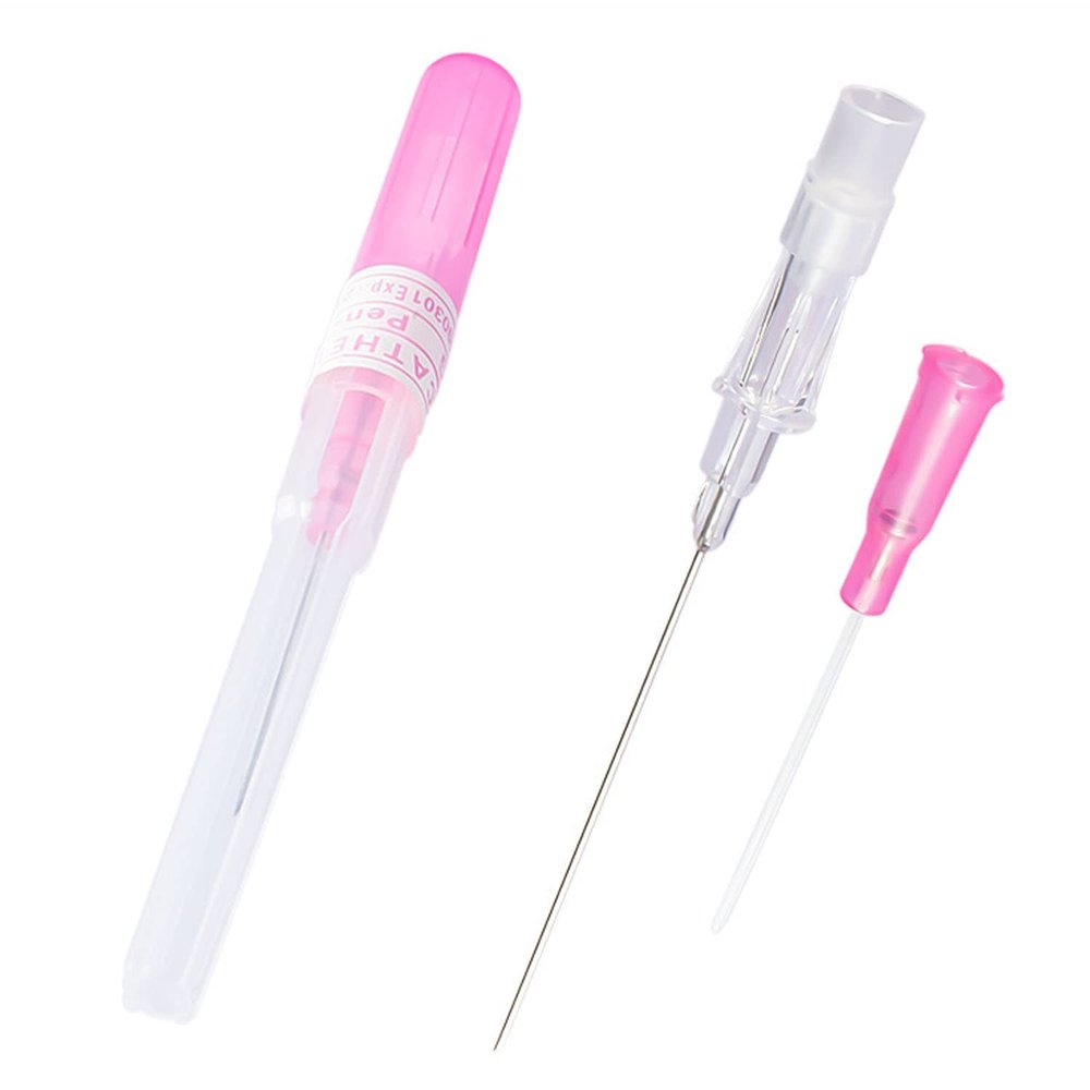 50pcs Catheter Piercing Needles 20g Piercing Hollow Needles IV Needles With Catheter Body Piercings Kit For Ear Nose Lip Tongue Belly Navel Nipple Disposable Sterile Tattoo Tool (20G/0.8mm)