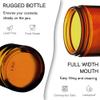 4 oz Glass Jars with Lids, 2 Pack Amber Jars with Lids & Inner Liners, Wide Mouth | Glass Black Mason Jars for Cream, Lotion, Honey, Jam, Jelly | Kitchen & Home view 2