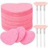 60-Count Compressed Facial, Cellulose Face Fan Fan Mask Applicator Face Cleansing Supplies view 1