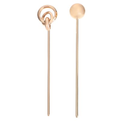 Luxshiny 2pcs Vintage Handmade Chinese Style Hairpins for Women Asian Hair Fork Accessory Wedding Party Daily Life
