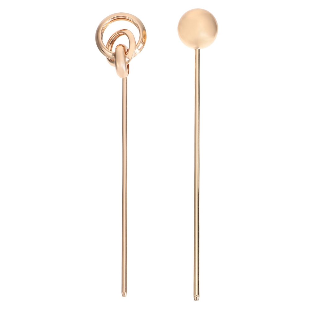 Luxshiny 2pcs Vintage Handmade Chinese Style Hairpins for Women Asian Hair Fork Accessory Wedding Party Daily Life